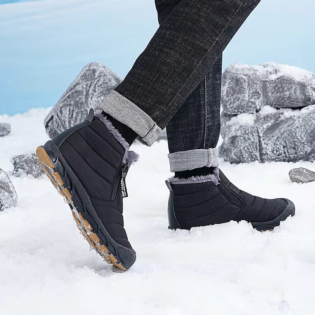 Men’s Snow Boots Waterproof Insulated Warm Winter Outdoor Boots