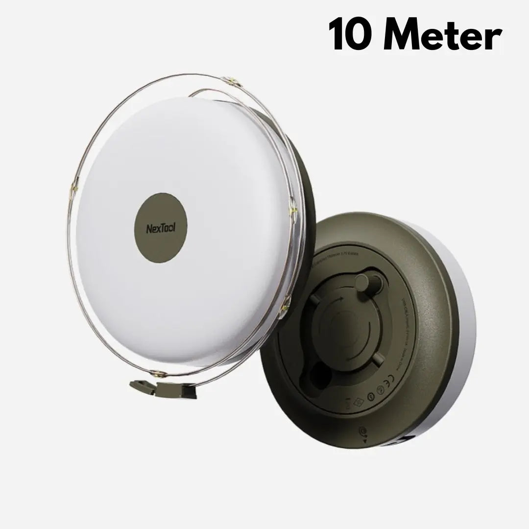 Retractable LED Camping Lights USB Rechargeable Waterproof String Lamp