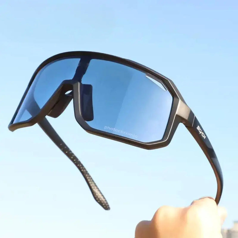 Photochromic Cycling Sunglasses UV Protection Lightweight Sports Eyewear