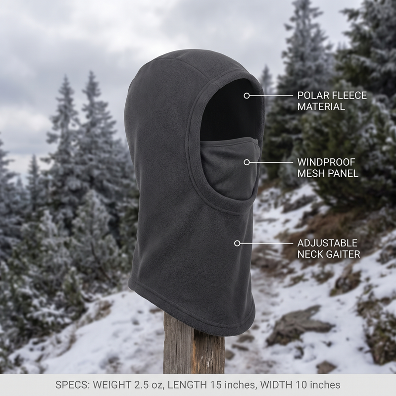 Polar Fleece Balaclava – Windproof Face Mask