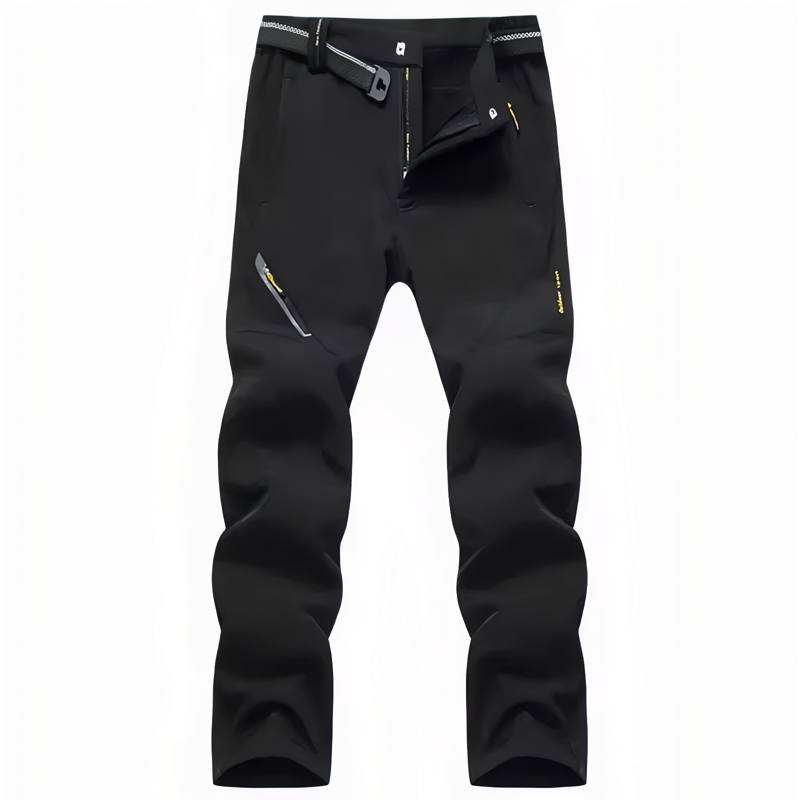 Men's Fleece Lined Hiking Pants Waterproof Thermal Trail Trousers