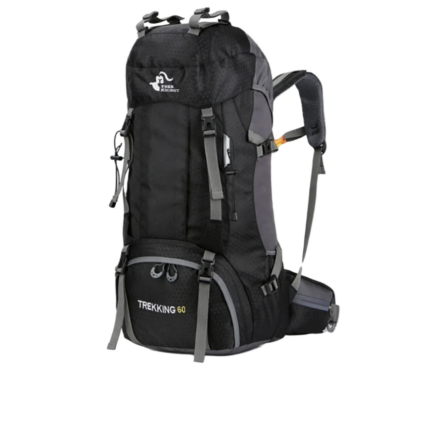 60L Waterproof Hiking Backpack Lightweight Multi-Day Trekking Pack