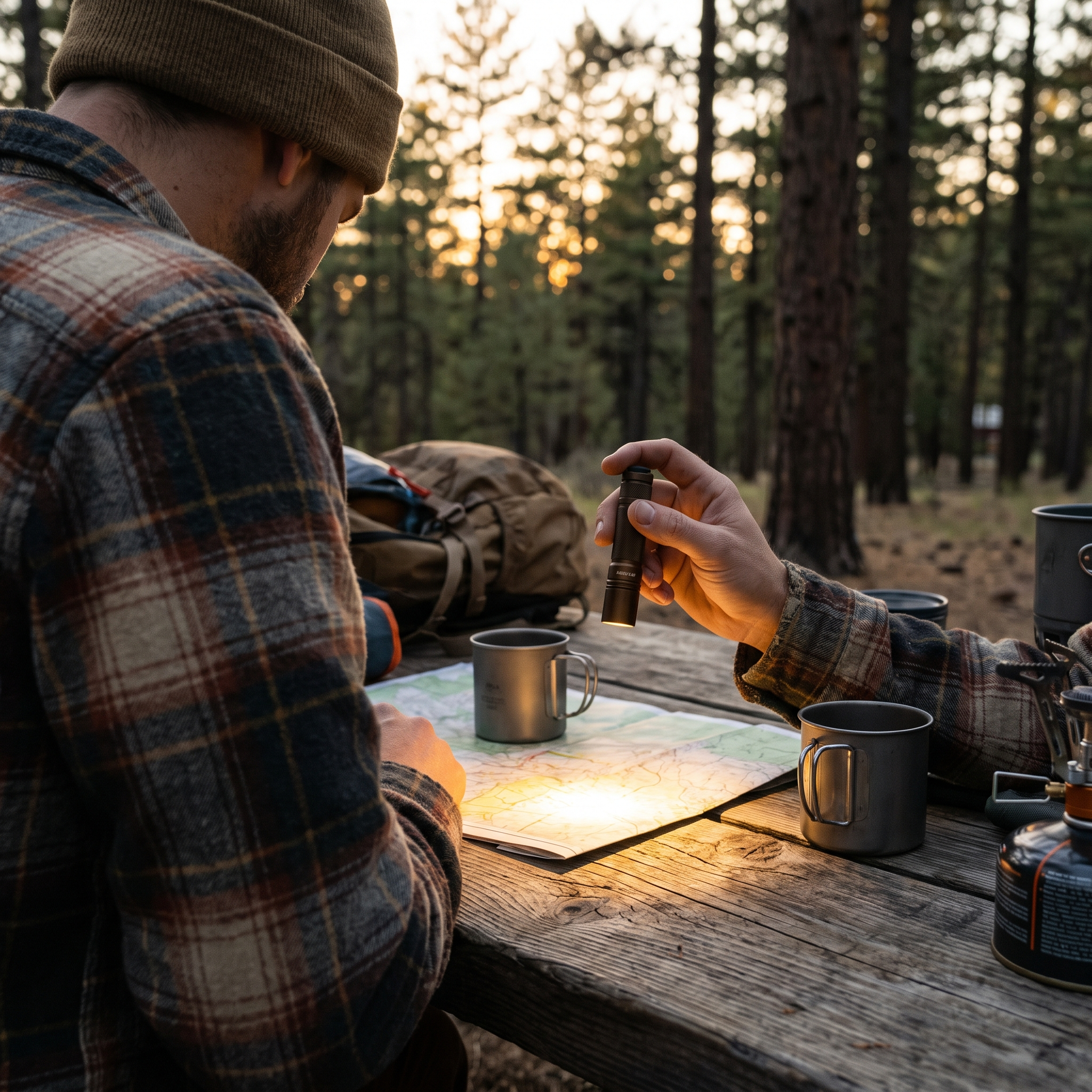 Rechargeable Compact Flashlight – 160 Lumen