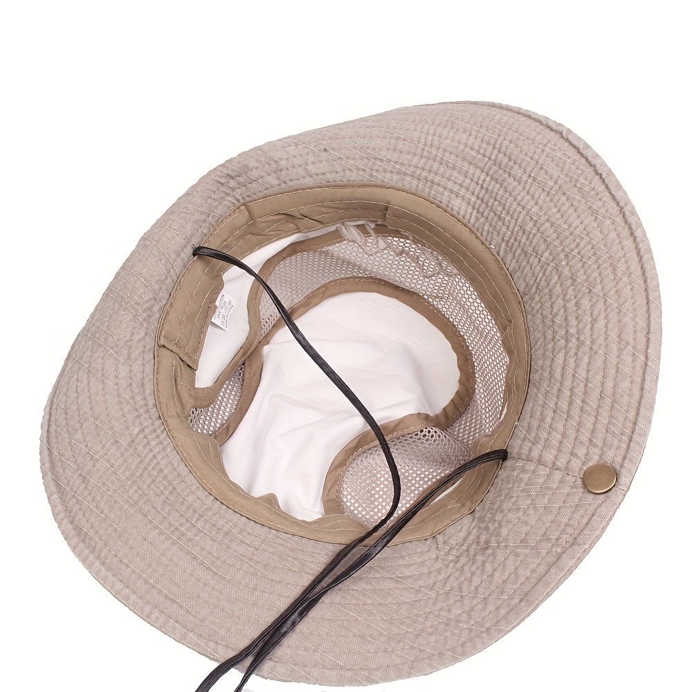 Lightweight Breathable Panama Hat Packable Mesh Summer Sun Cap