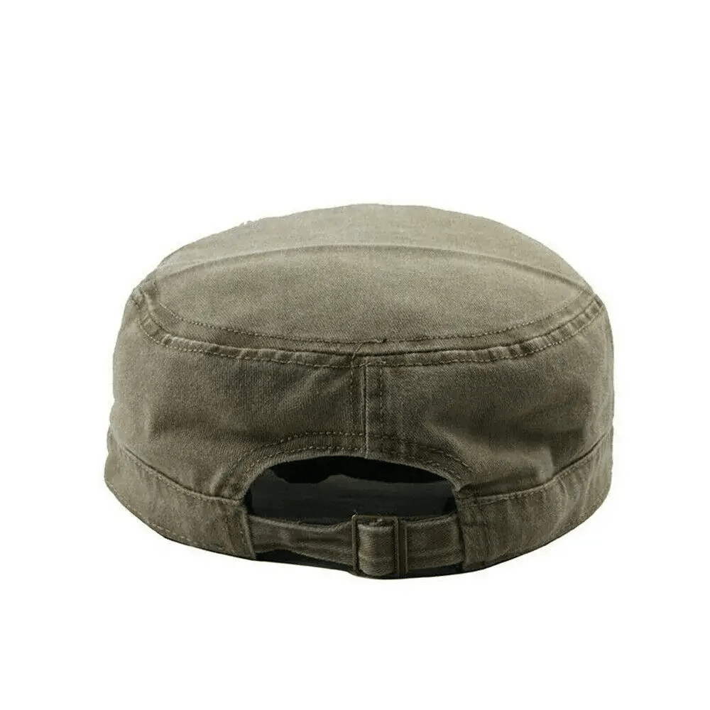 Breathable Cotton Outdoor Cap Adjustable Sun Hat for Hiking