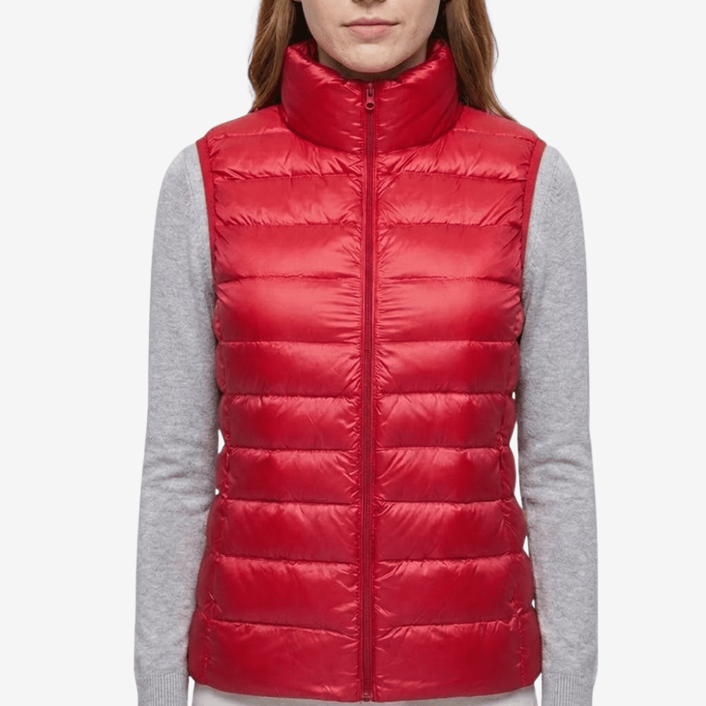 Women's Packable Down Vest Lightweight Warm Outdoor Layer