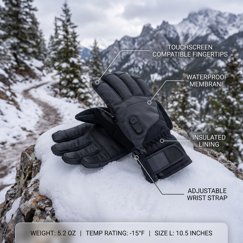ThermoMax Waterproof Winter Gloves – Touchscreen Compatible