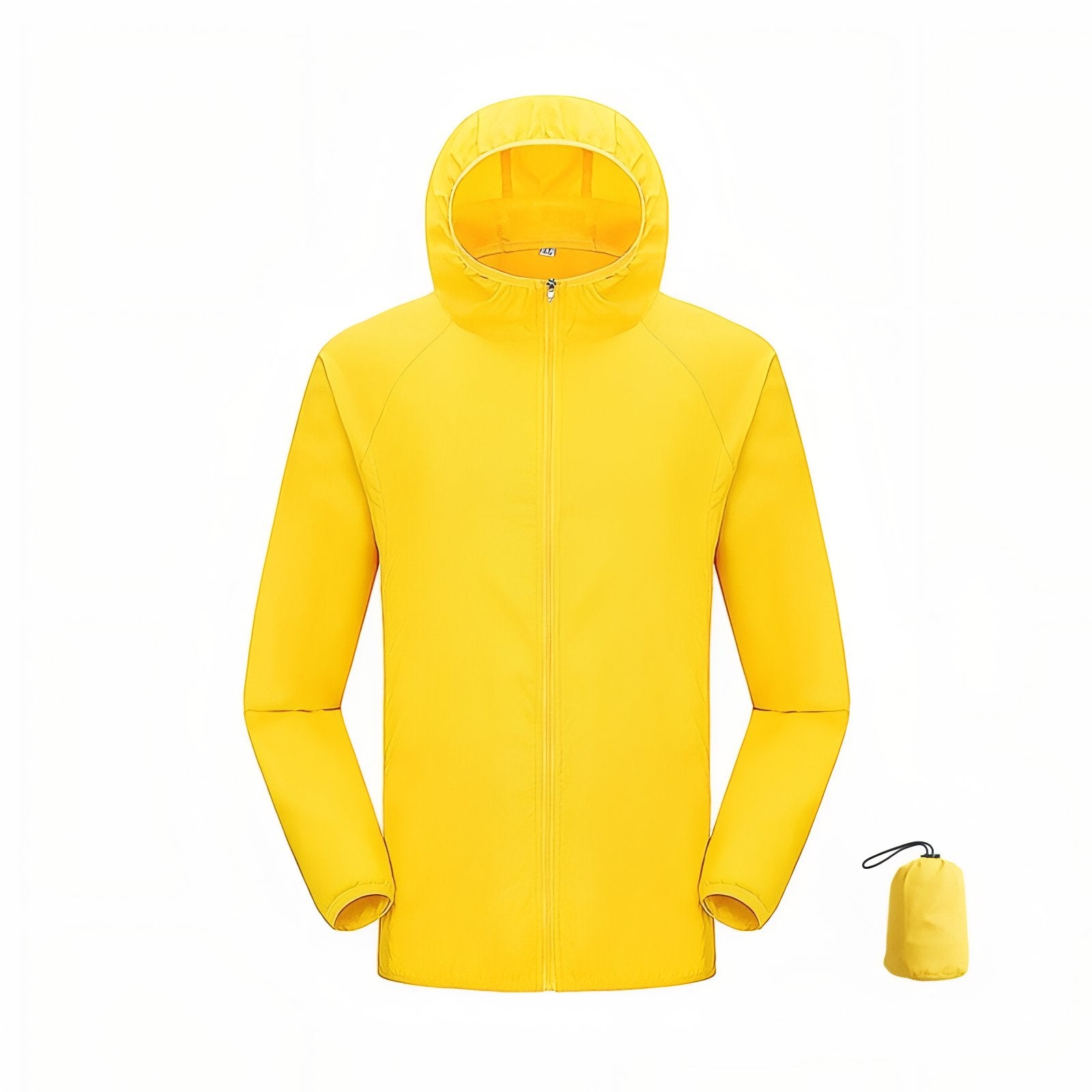 Waterproof Packable Rain Jacket Lightweight Unisex Hiking Windbreaker