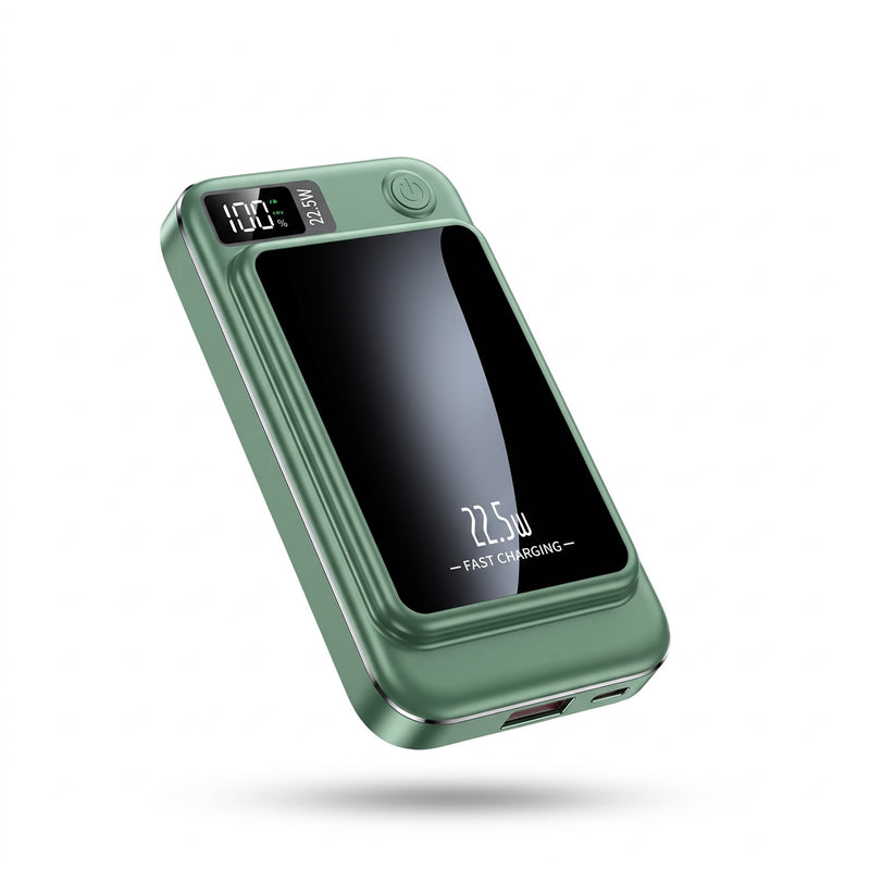 10000mAh Magnetic Power Bank Wireless 22.5W Fast Charging Battery, product photo 6