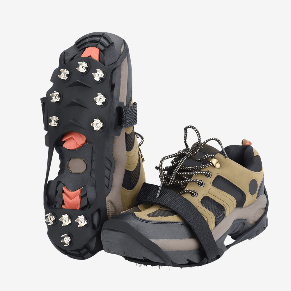 11-Spike Non-Slip Hiking Crampons Winter Ice Traction Cleats – product view 1 | Great Lakes Outdoor