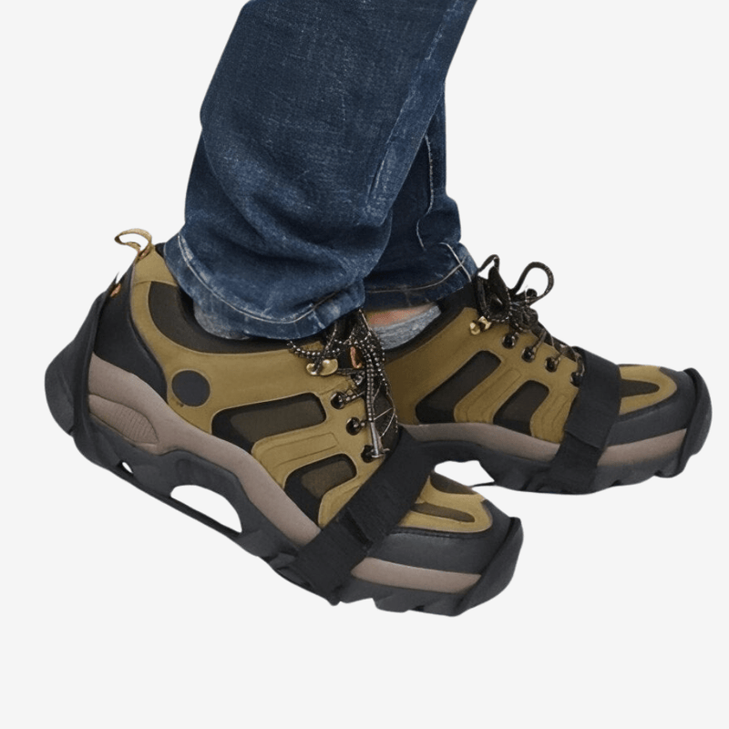 11-Spike Non-Slip Hiking Crampons Winter Ice Traction Cleats – product view 4 | Great Lakes Outdoor