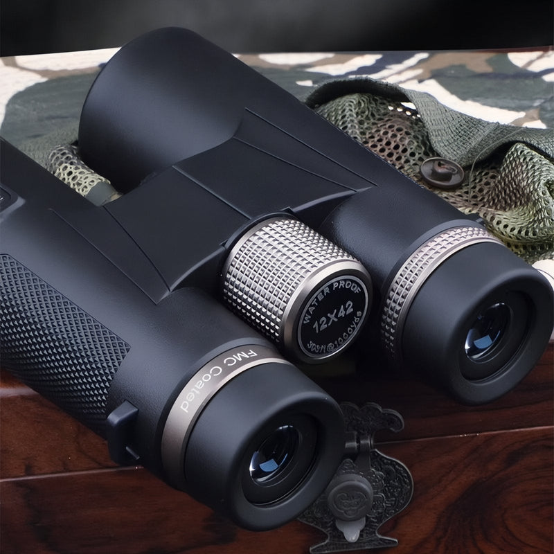 12x42 Lightweight Hiking Binoculars Compact Waterproof Outdoor Optics – product view 13 | Great Lakes Outdoor