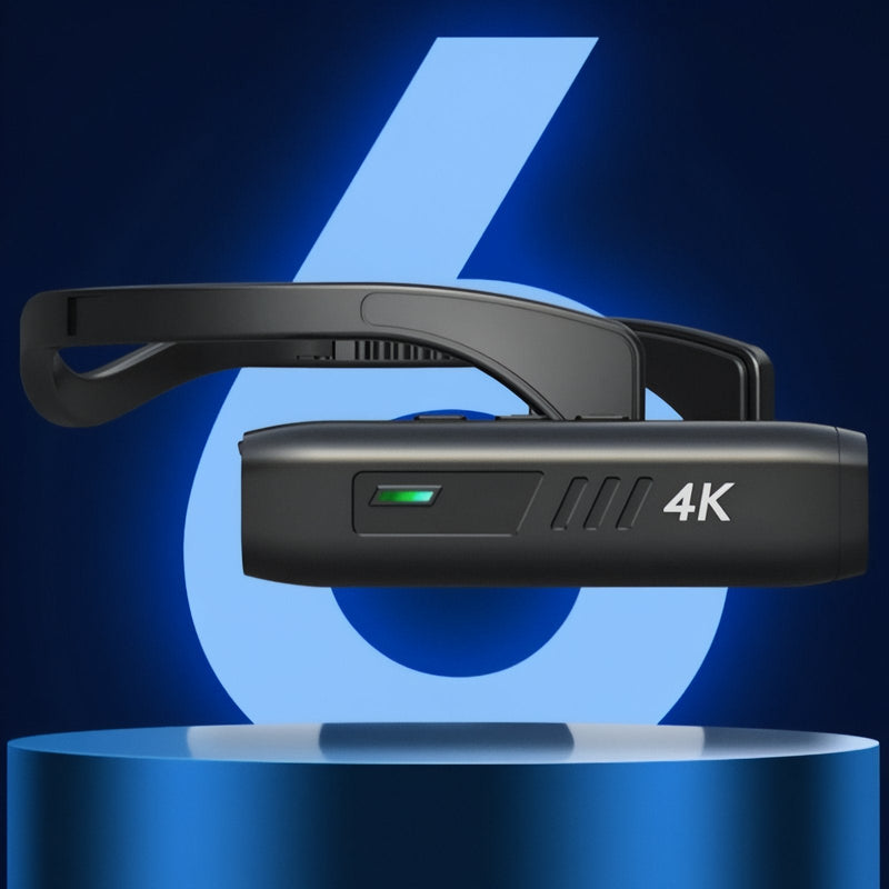 4K Head-Mounted Action Camera Hands-Free Portable Hiking Camcorder – product view 3 | Great Lakes Outdoor