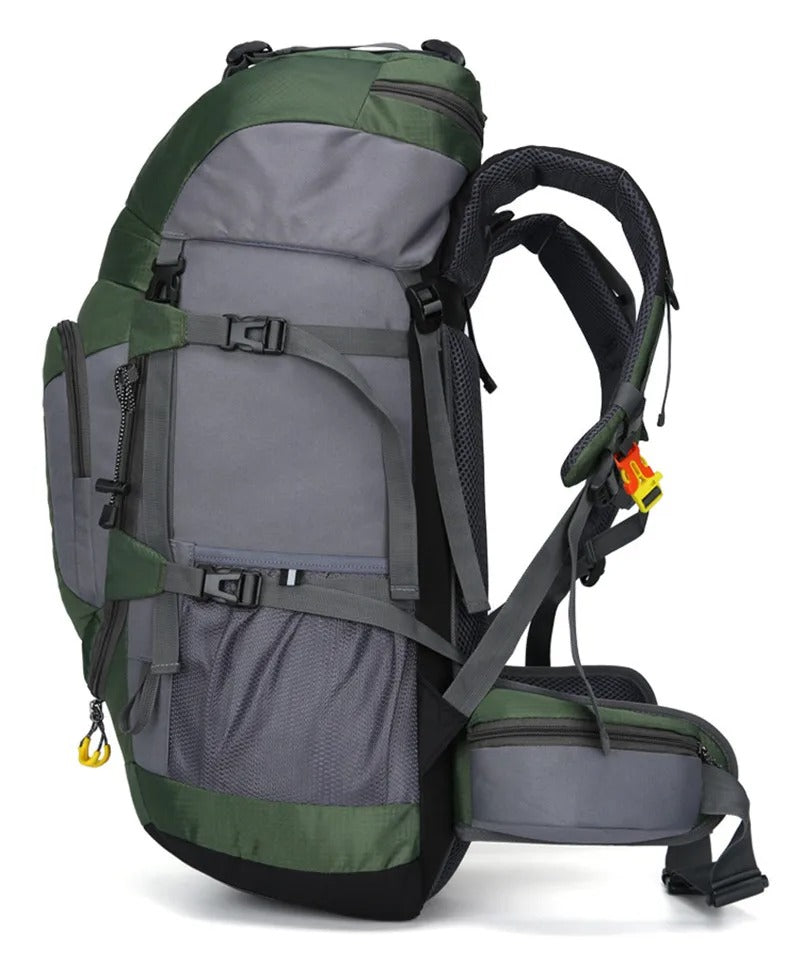 60L Waterproof Hiking Backpack Large Capacity Outdoor Travel Pack – product view 8 | Great Lakes Outdoor