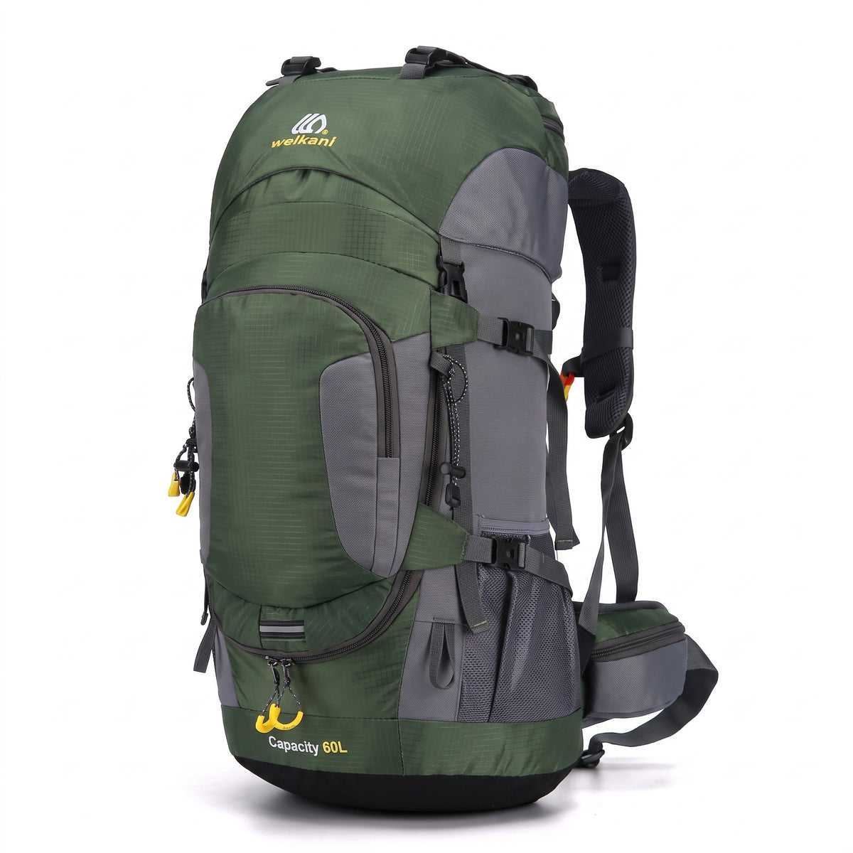 60L Waterproof Trekking Backpack Padded Harness Hiking Rucksack, product photo 1