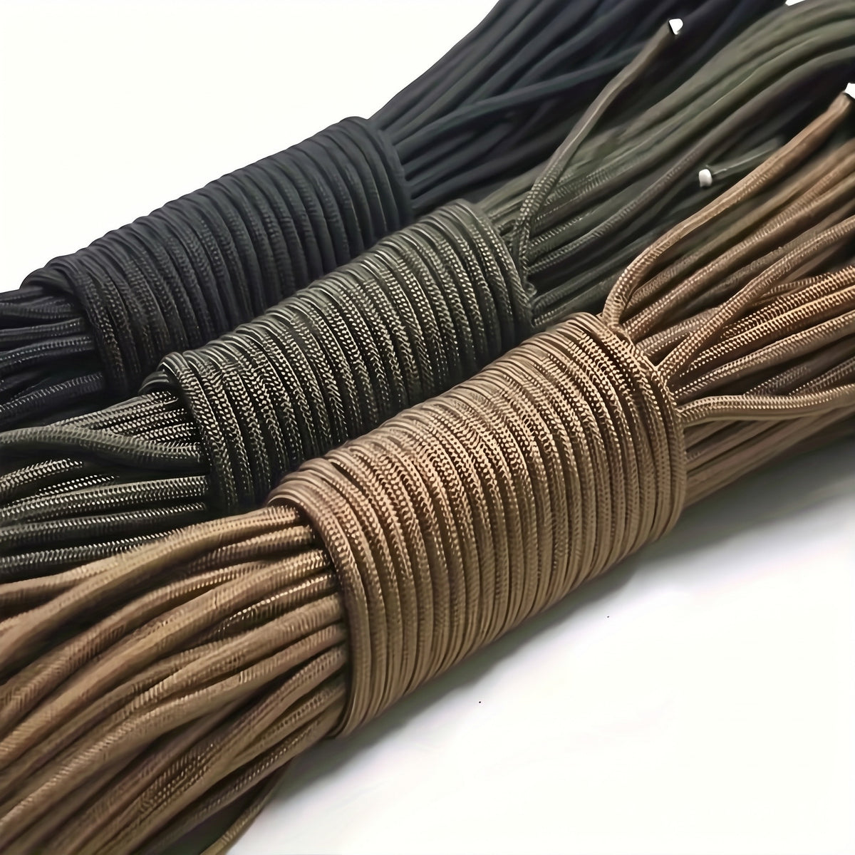 7 Piece Guy Line Set 4mm Reflective Nylon Tent Rope Paracord, product photo 1