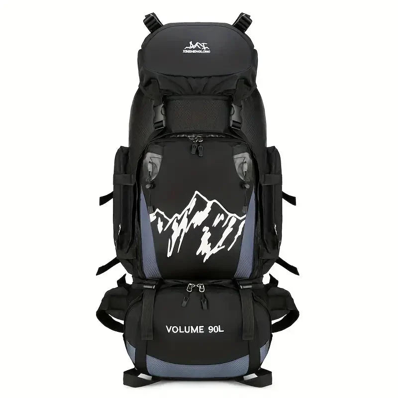 90L Waterproof Hiking Backpack Large Capacity Travel Camping Pack – product view 2 | Great Lakes Outdoor