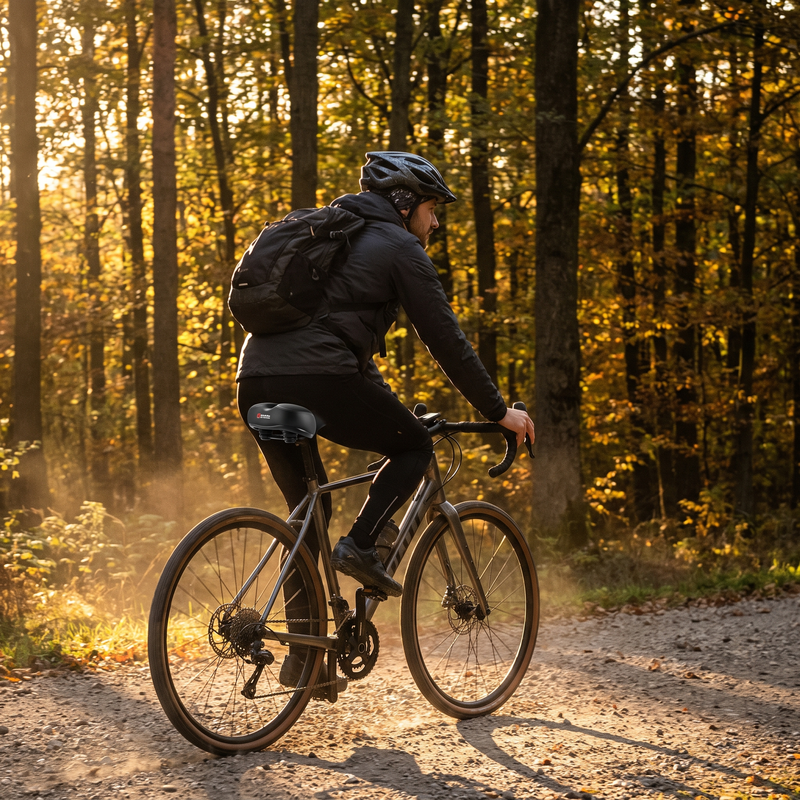 ActiveZone Ergonomic Bike Saddle – Shock-Absorbing – product view 2 | Great Lakes Outdoor