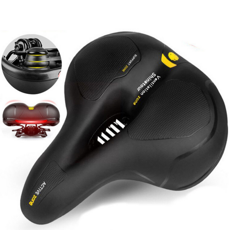 ActiveZone Ergonomic Bike Saddle – Shock-Absorbing – product view 6 | Great Lakes Outdoor