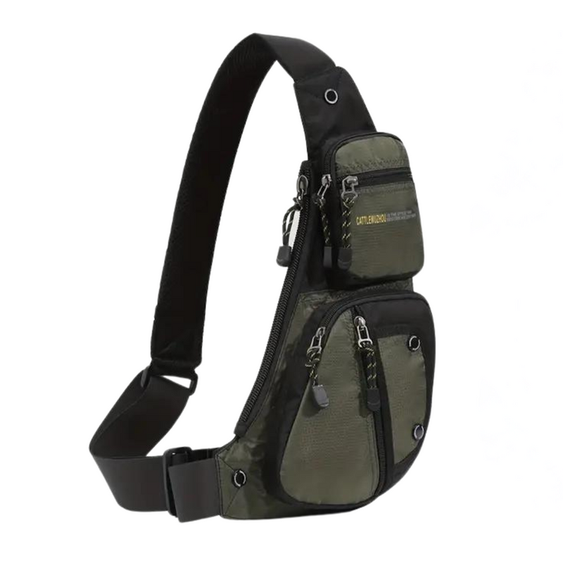 Anti Theft Crossbody Bag Water Resistant Outdoor Travel Sling Bag – product view 3 | Great Lakes Outdoor