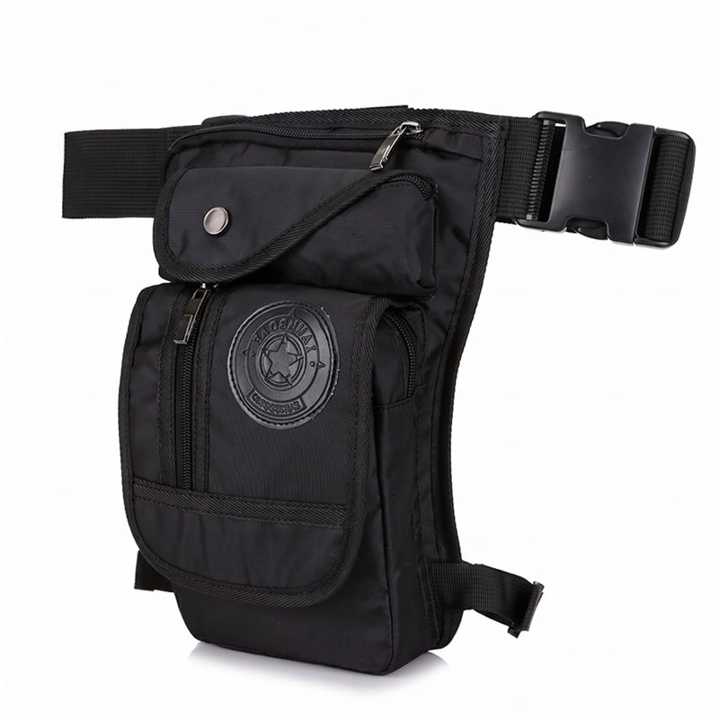 Canvas Leg Bag Outdoor Motorcycle Thigh Pouch Hip Waist Pack, product photo 6