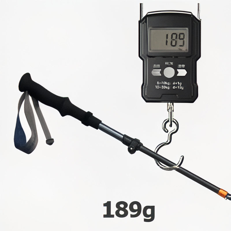 Carbon Fiber Folding Trekking Pole Lightweight Hiking Trail Stick – product view 10 | Great Lakes Outdoor