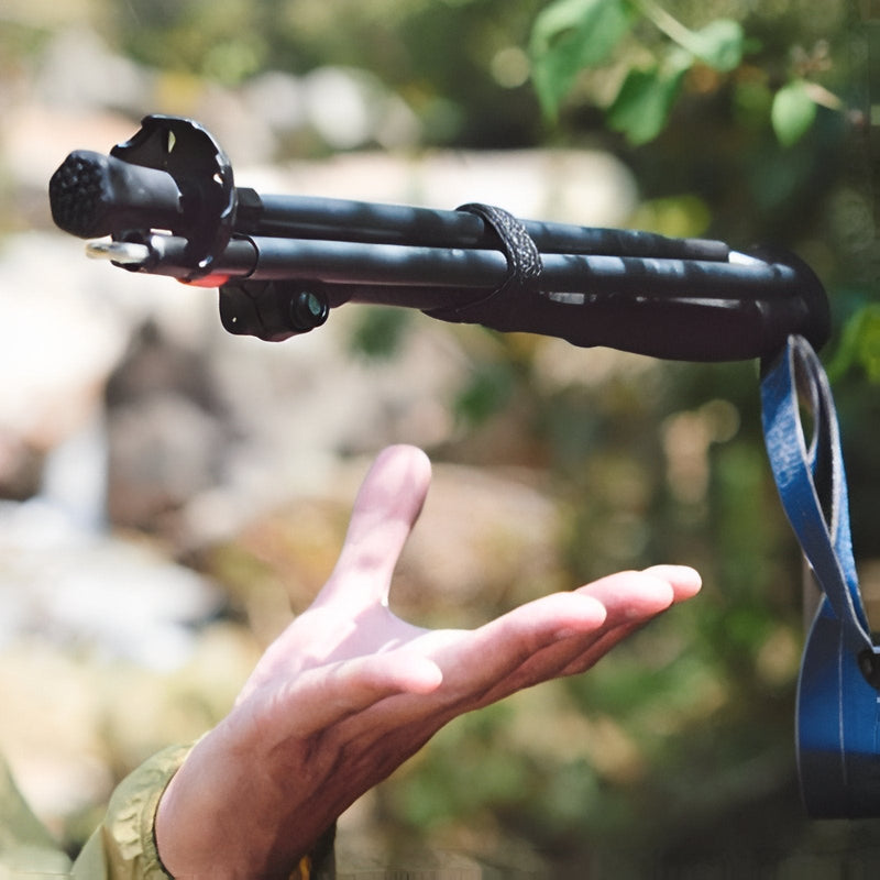 Carbon Fiber Folding Trekking Pole Lightweight Hiking Trail Stick – product view 11 | Great Lakes Outdoor