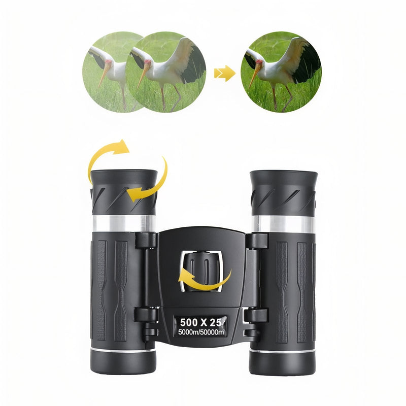 Compact Hiking Binoculars 8x22 HD Pocket Optics for Travel – product view 12 | Great Lakes Outdoor