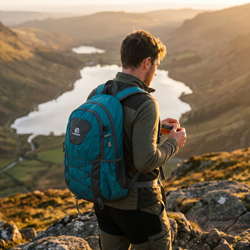 Day Hiking Backpack Lightweight 20L Pack for Outdoor Travel – product view 3 | Great Lakes Outdoor