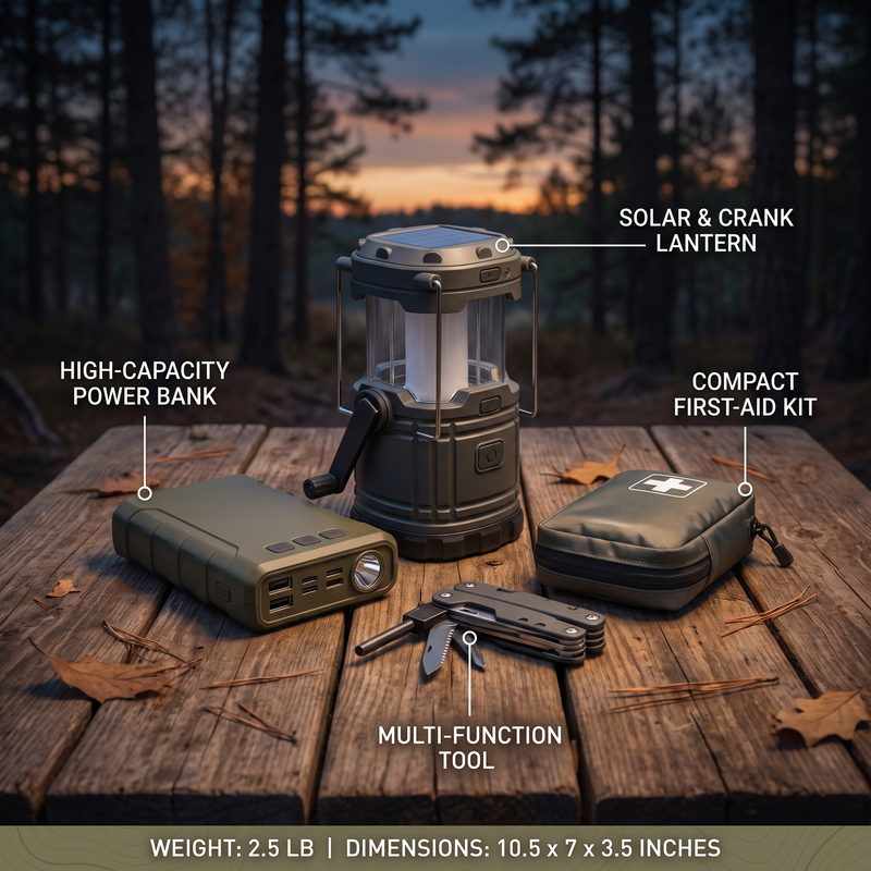 Emergency Blackout & Outdoor Survival Set – product view 3 | Great Lakes Outdoor