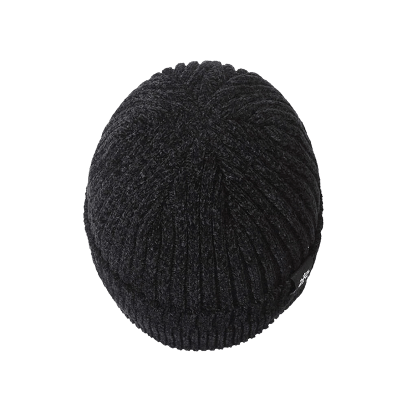 Fleece-Lined Knit Winter Hat Warm Earflap Beanie for Men – product view 11 | Great Lakes Outdoor
