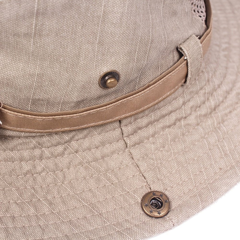 Lightweight Breathable Panama Hat Packable Mesh Summer Sun Cap – product view 7 | Great Lakes Outdoor