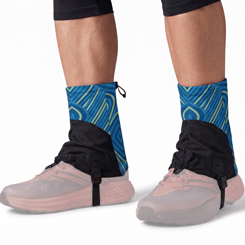 Lightweight hiking gaiters breathable anti-sand trail shoe covers, unbranded footwear