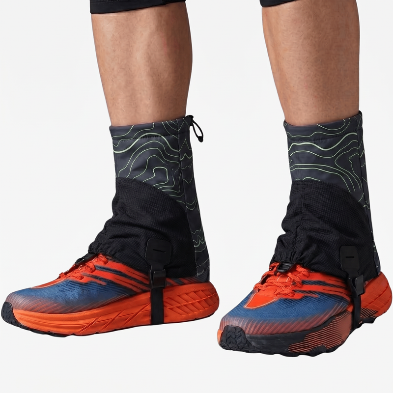 Lightweight hiking gaiters breathable anti-sand trail shoe covers, unbranded footwear