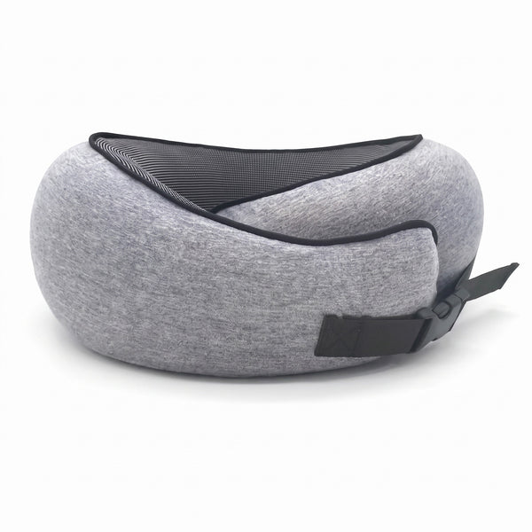 Memory Foam Travel Neck Pillow 360 Support Washable Cover Cushion