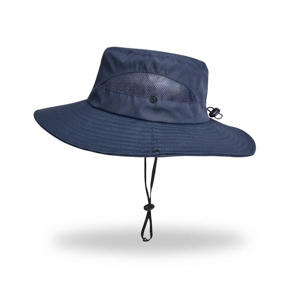 Men’s Bucket Hat Durable Polyester Wide Brim Mountain Trekking