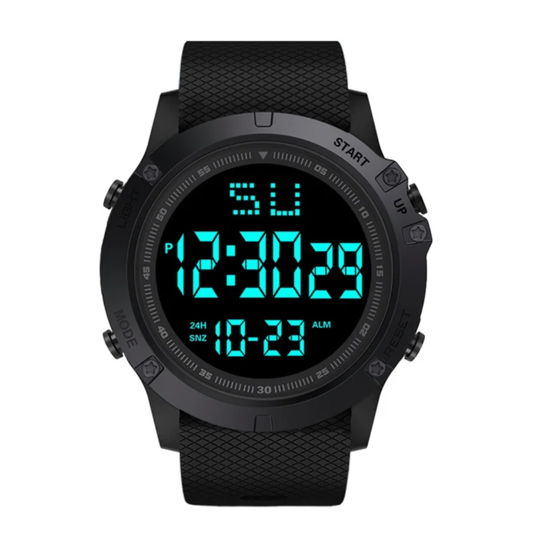 Men’s Digital Outdoor Watch Water Resistant Sports Wristwatch – product view 1 | Great Lakes Outdoor