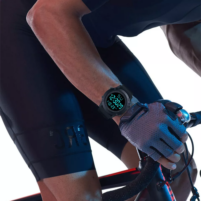 Men’s Digital Outdoor Watch Water Resistant Sports Wristwatch – product view 4 | Great Lakes Outdoor