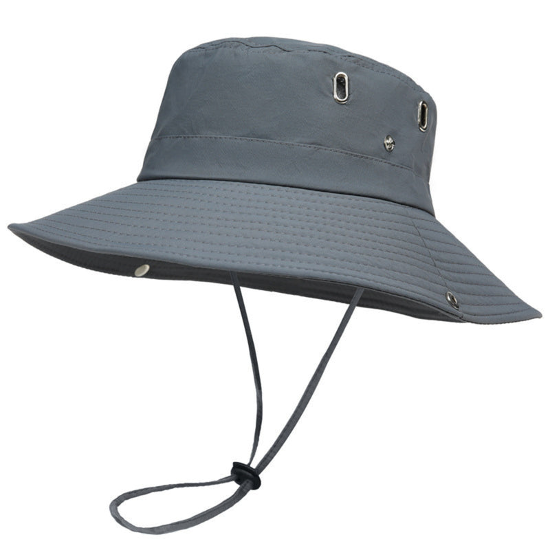 Men's Hiking Bucket Hat Wide Brim Outdoor Sun Protection Cap – product view 12 | Great Lakes Outdoor