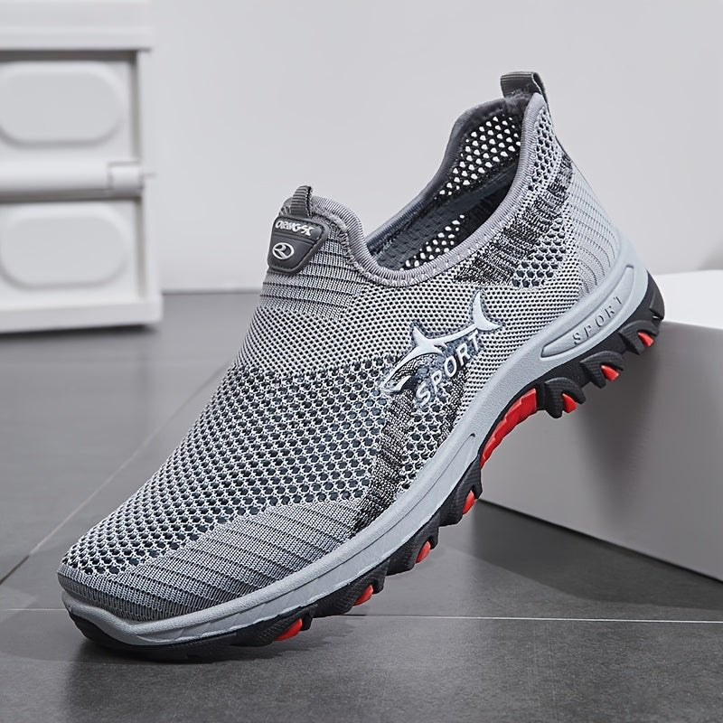 Men's Lightweight Slip-On Walking Shoes Breathable Outdoor Sneakers – product view 1 | Great Lakes Outdoor