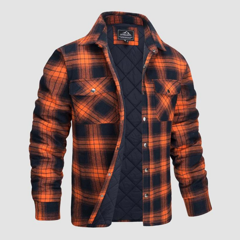 Men’s Lumberjack Jacket Lined Warm Durable Outdoor Work Coat – product view 6 | Great Lakes Outdoor