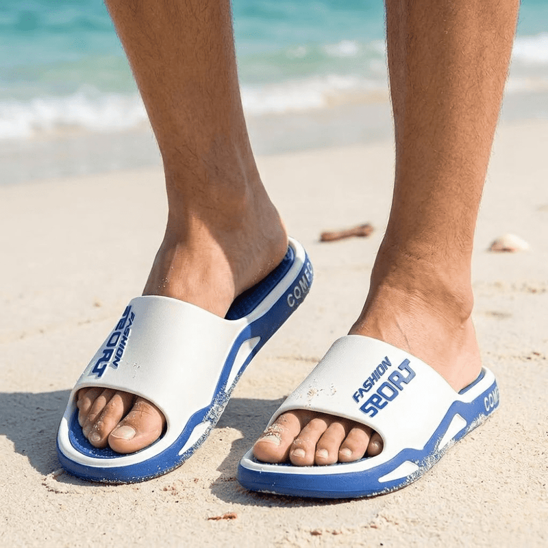 Men's Non-Slip Slides Lightweight Waterproof Outdoor Sandals – product view 2 | Great Lakes Outdoor