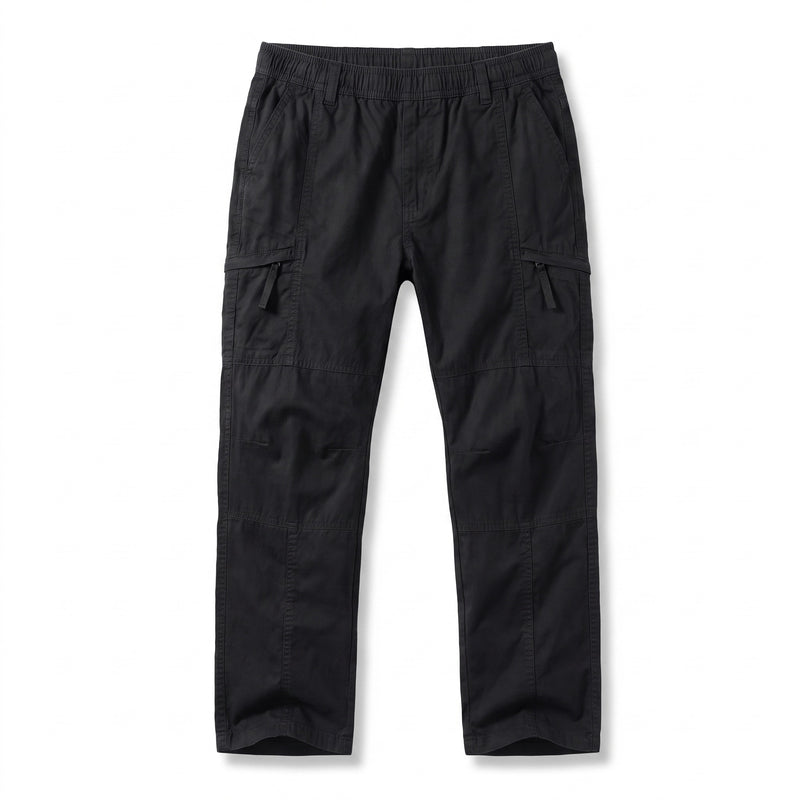 Men’s Organic Cotton Cargo Pants Relaxed Fit Multi Pocket, product photo 6