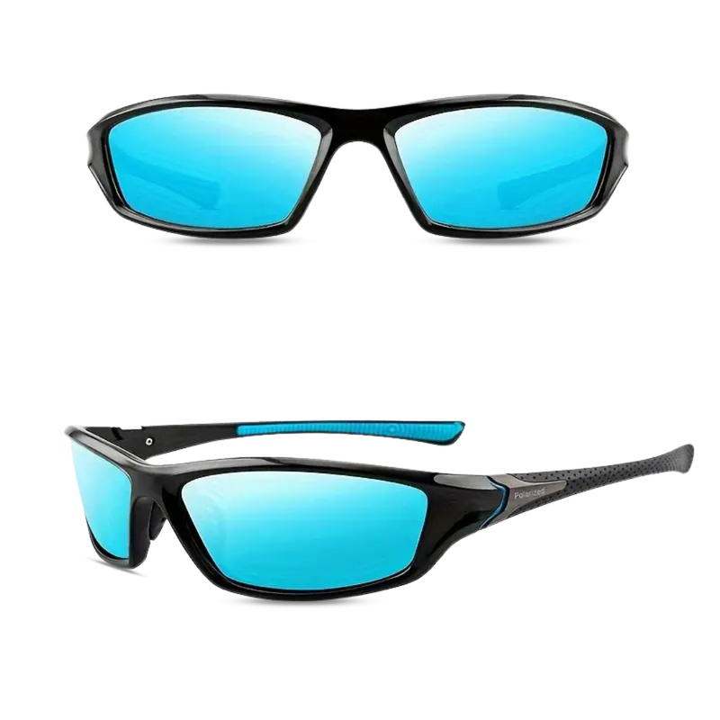 Men’s Polarized Sports Sunglasses UV Protection Lightweight Outdoor Eyewear – product view 7 | Great Lakes Outdoor