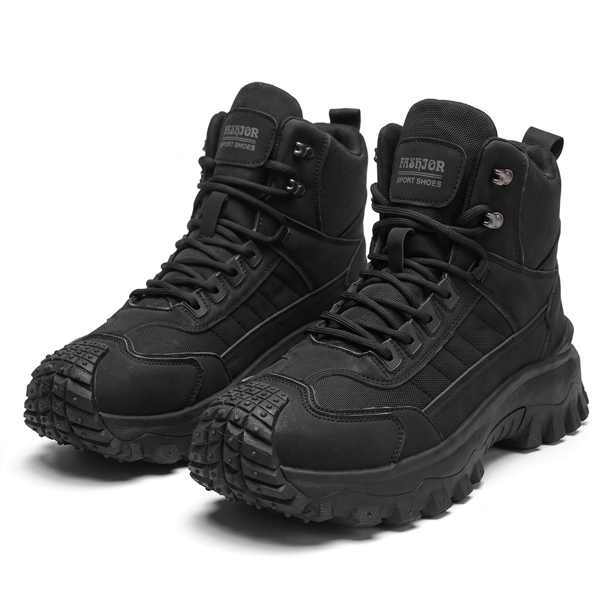Men's Snow Boots Lace Up EVA Sole Warm Winter Outdoor Footwear, product photo 1