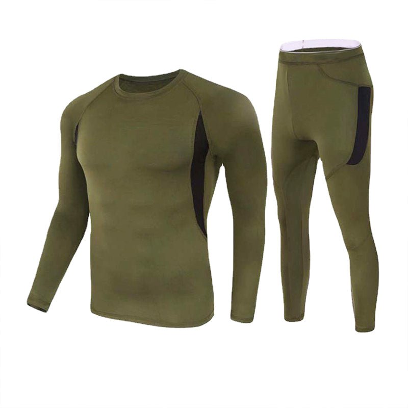 Men's Stretch Thermal Underwear Tactical Sports Shapewear Set – product view 10 | Great Lakes Outdoor