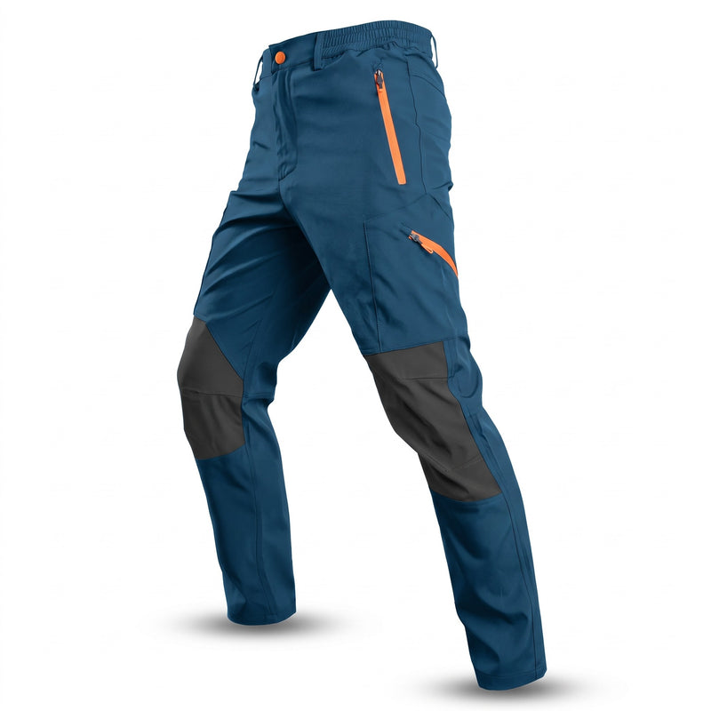 Men's Tactical Cargo Trousers Contrast Panels Straight Leg, product photo 7