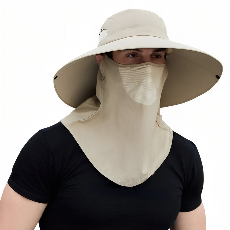 Men's UV Protection Hiking Hat Wide Brim Breathable Sun Cap – product view 14 | Great Lakes Outdoor