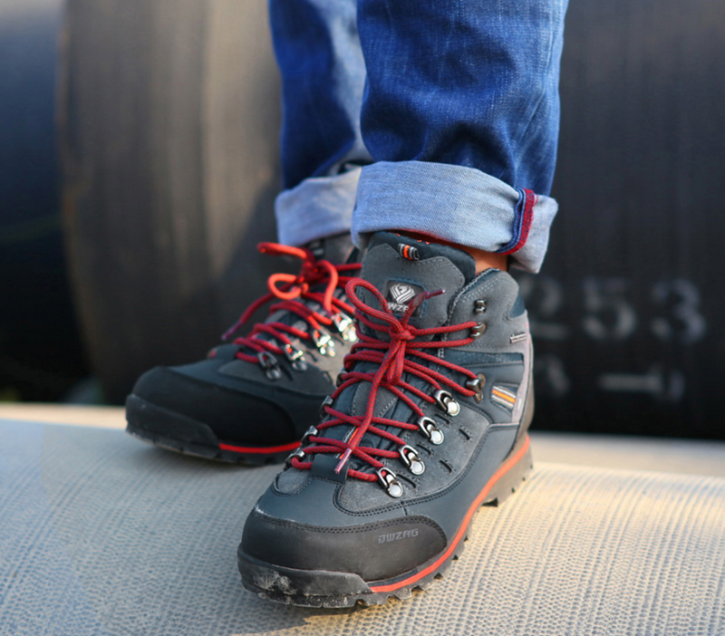 Men's Waterproof Hiking Boots All-Weather Outdoor Trekking Shoes – product view 7 | Great Lakes Outdoor