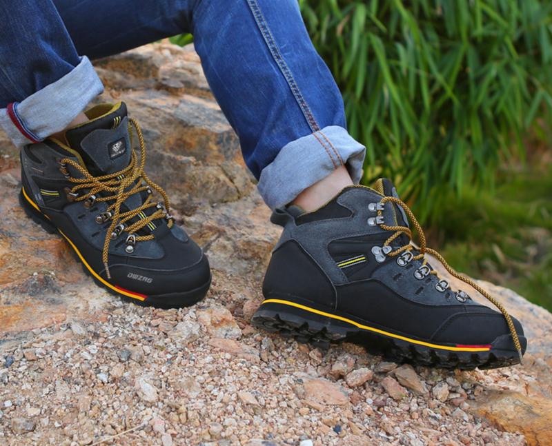 Men's Waterproof Hiking Boots All-Weather Outdoor Trekking Shoes – product view 9 | Great Lakes Outdoor